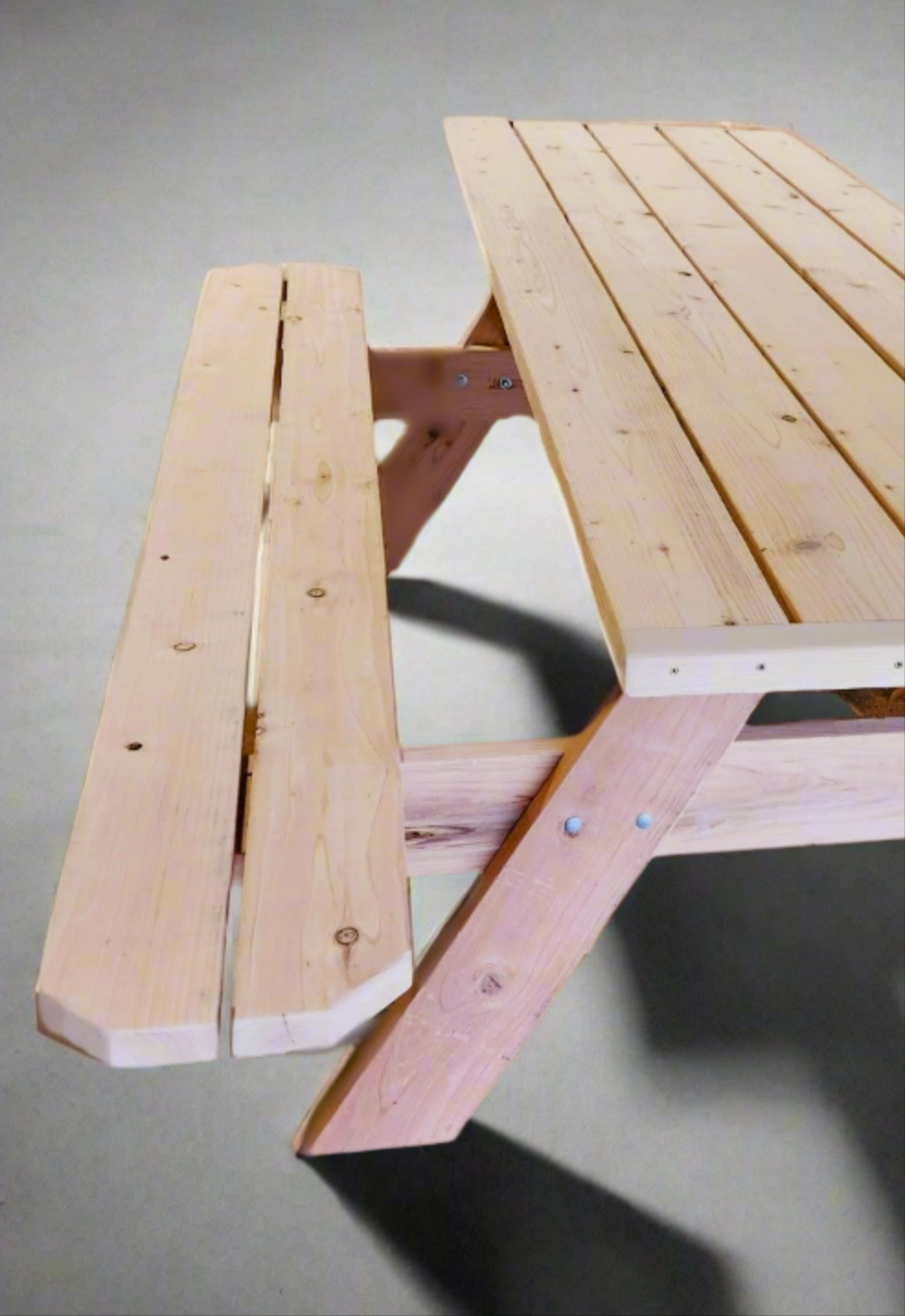 Redwood A-Frame Picnic Table