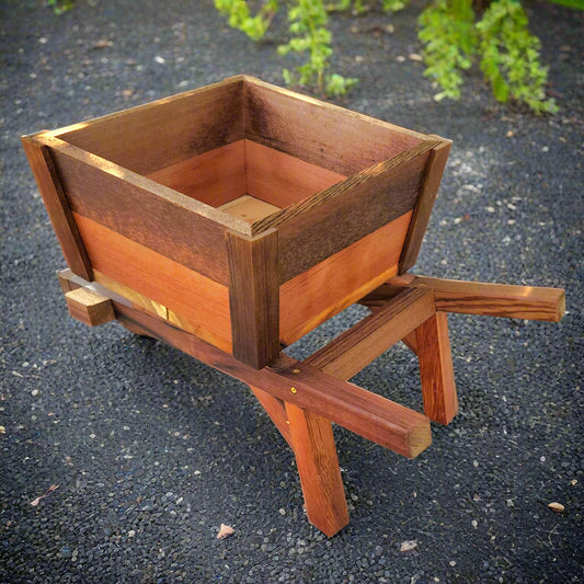 Miniature Wheelbarrow Planter