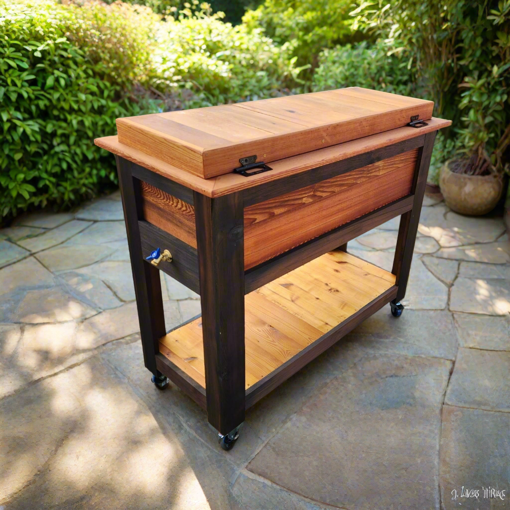 Rolling Cooler Cabinet