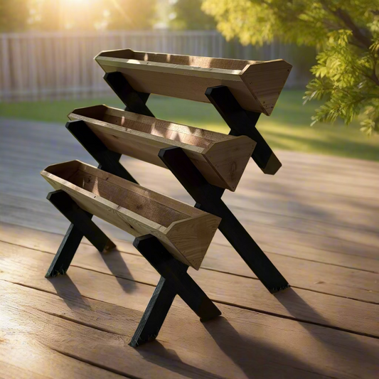 3-Tier Trough Planter