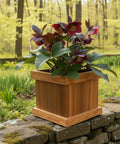 wooden planter