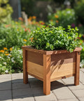 square small planter box