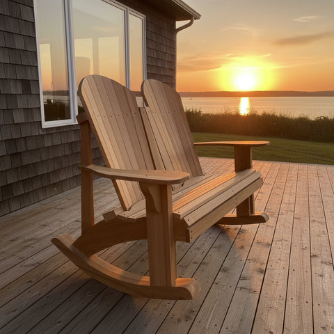 rocking chair loveseat