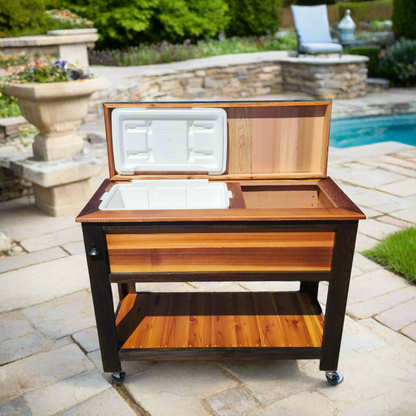 Rolling Cooler Cabinet