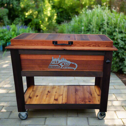 Rolling Cooler Cabinet