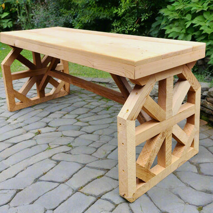 Wagon Wheel Picnic Table